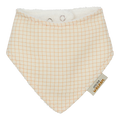 Bavoir bandana petits carreaux