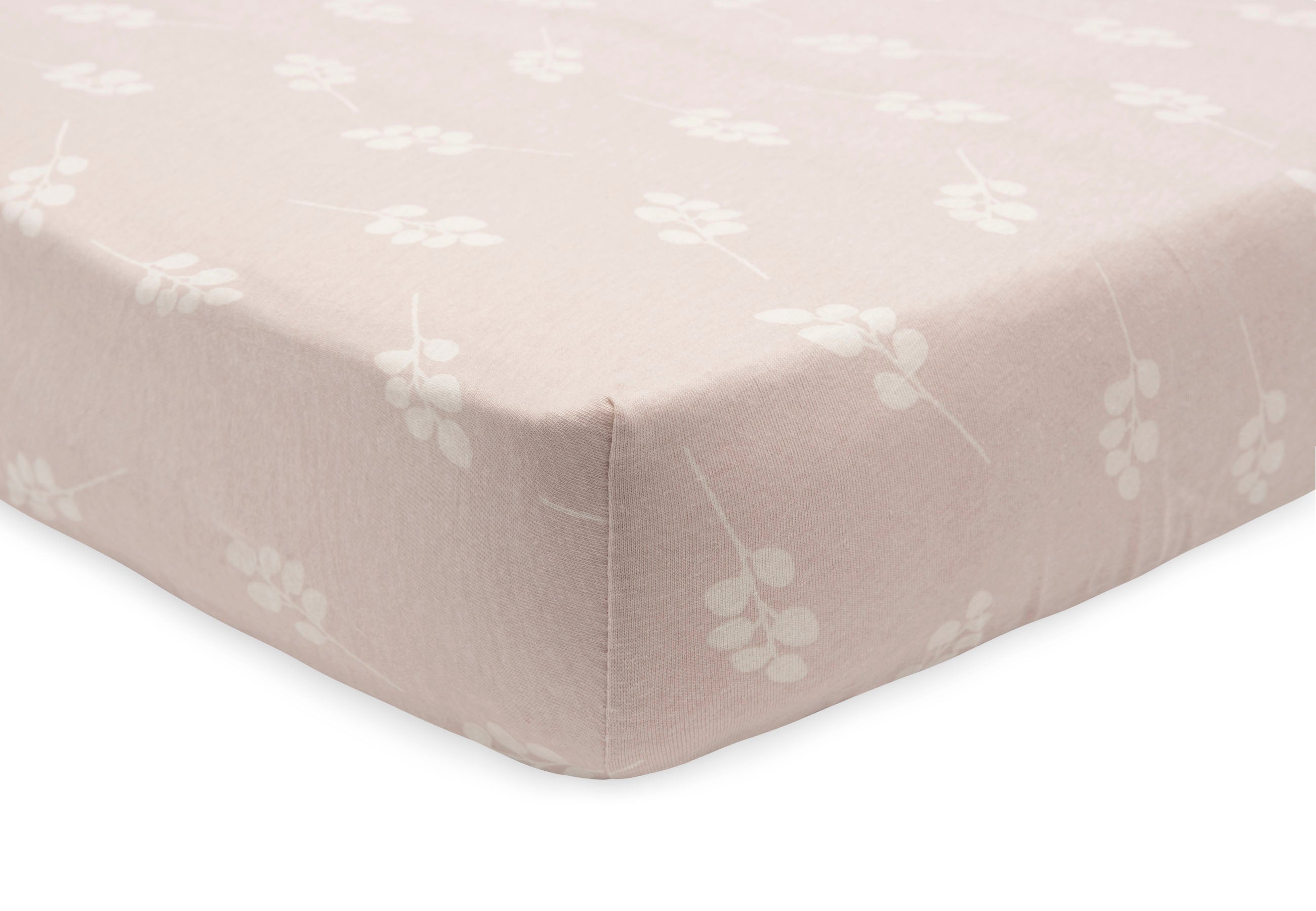 Drap-housse - Jersey rose 60x120 cm