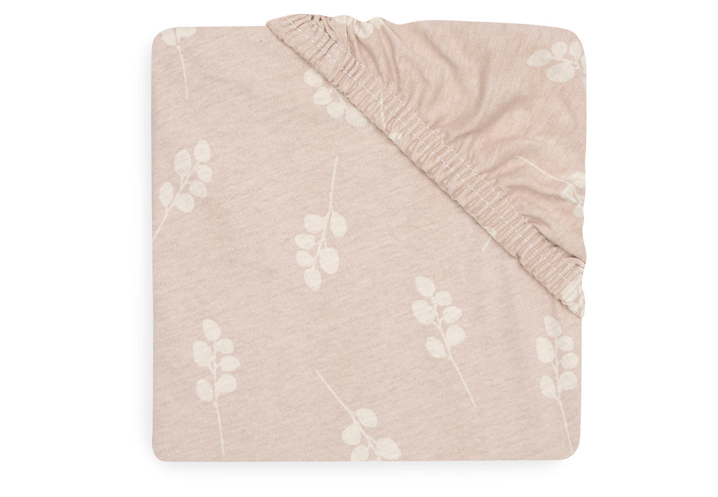 Drap-housse - Jersey rose 60x120 cm