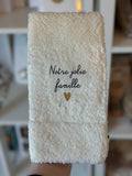 Protège Livret de Famille moumoute blanc