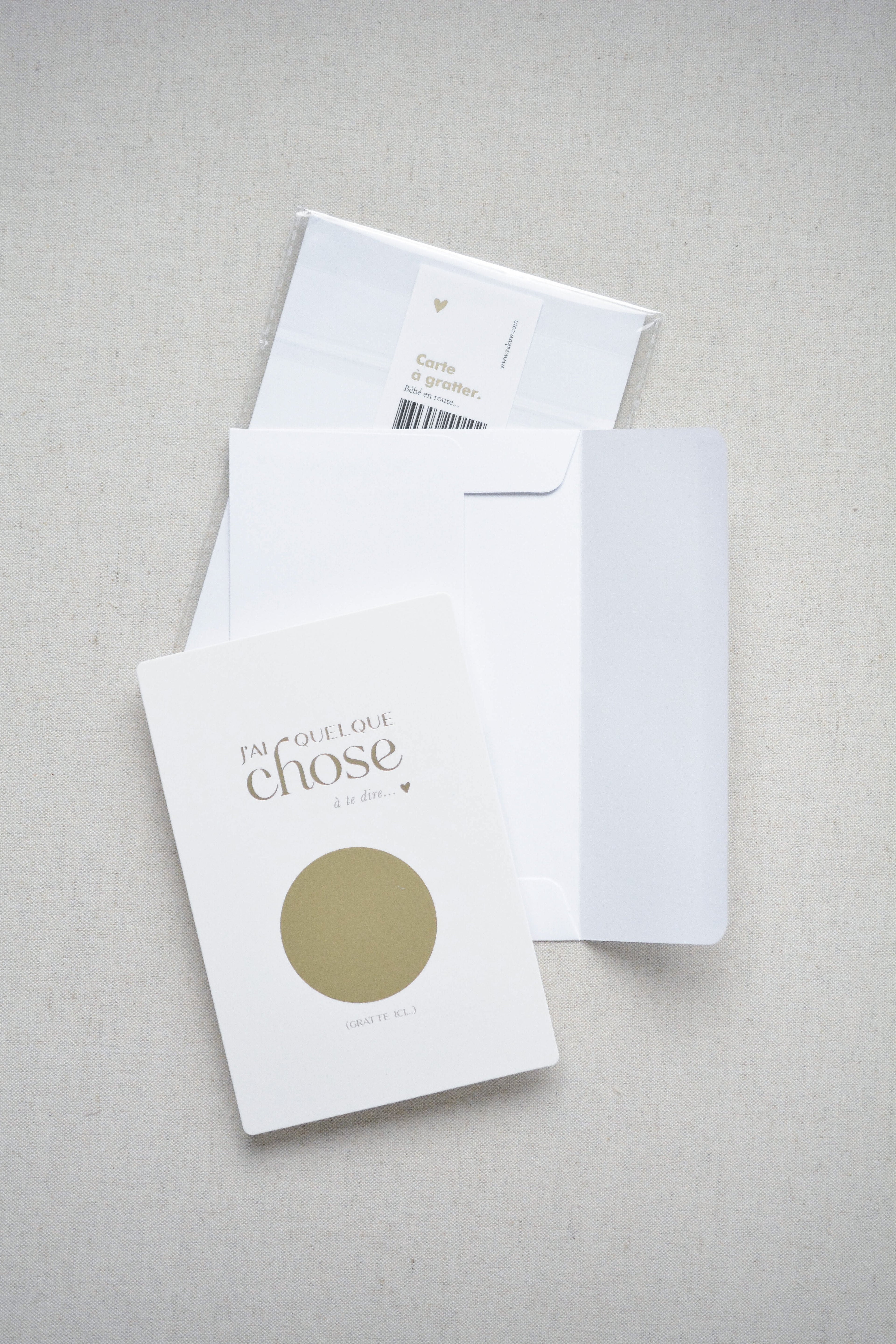 Carte à gratter - PARRAIN