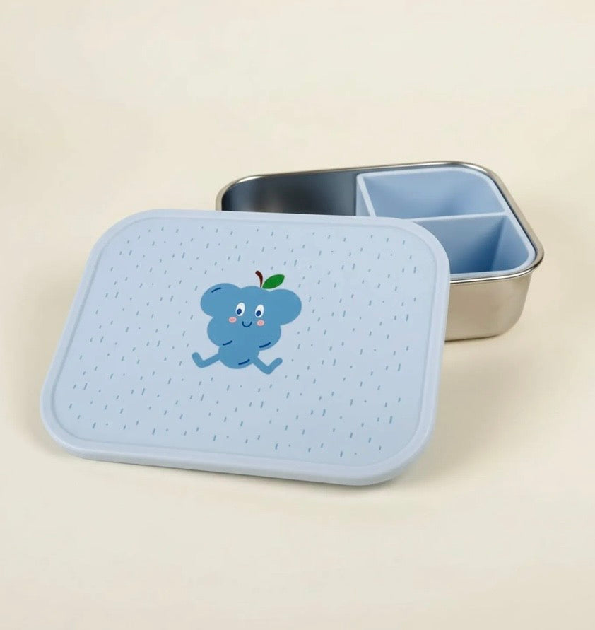 Boîte à goûter bleu