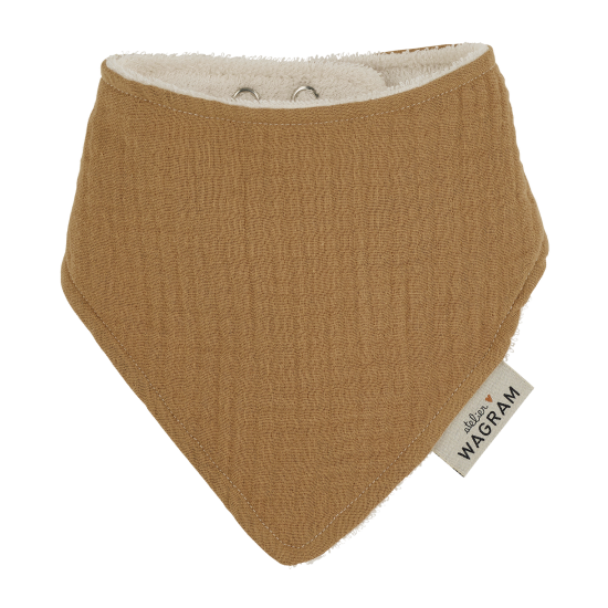 Bavoir bandana camel