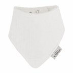 Bavoir bandana écru